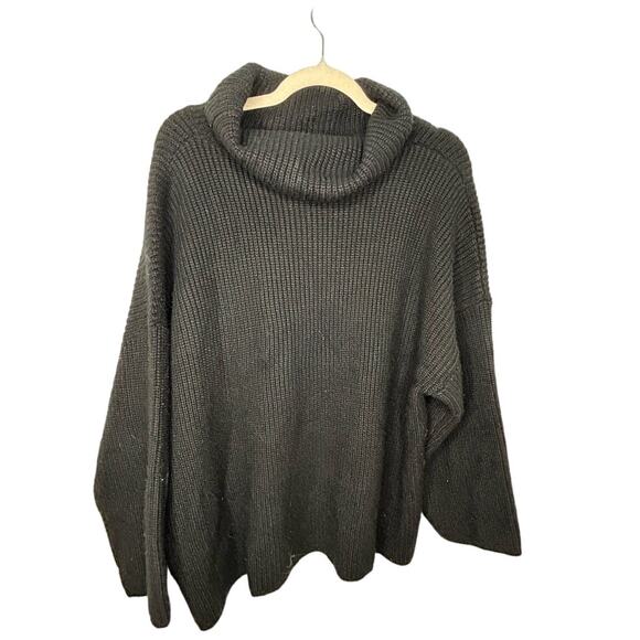 ASOS Sweaters - ASOS Cable Knit Oversized Turtleneck Sweater Size 14 Gray Loose Warm Fall
